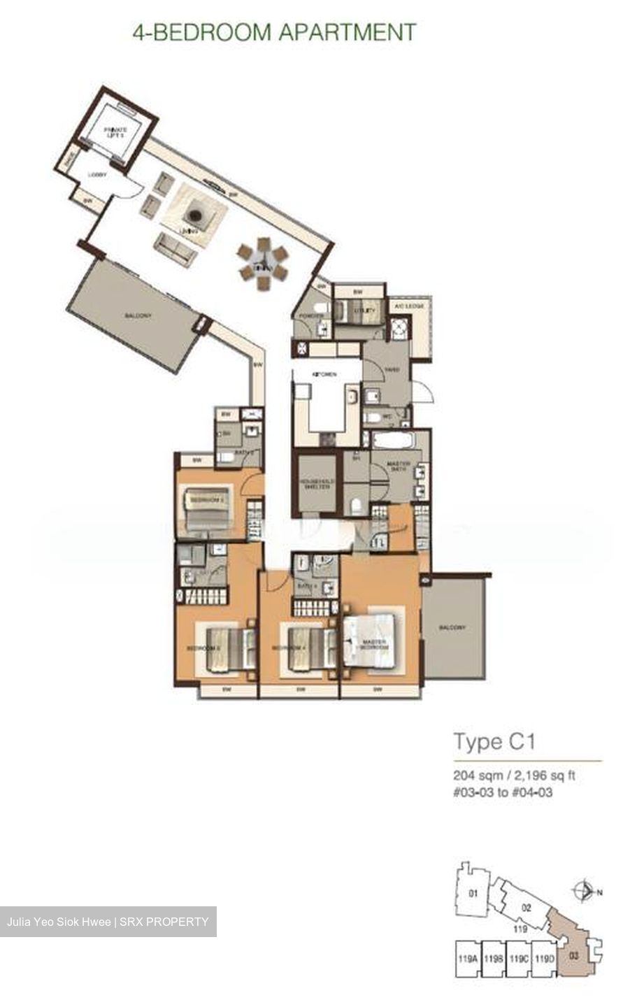 RESIDENCES AT EMERALD HILL (D9), Apartment #586295621
